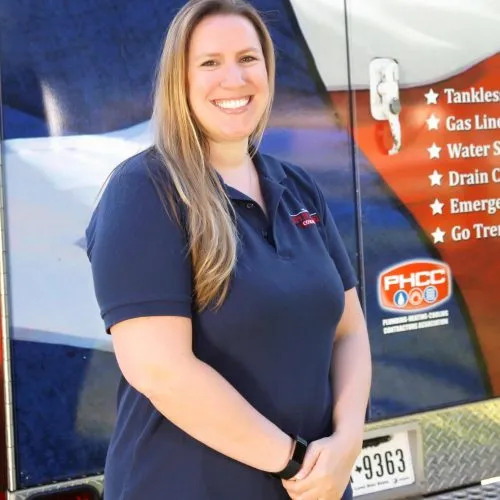 Athena Sheffield of The Katy Plumbing Company