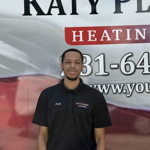 Ervine Randle, HVAC technician at The Katy Plumbing Company