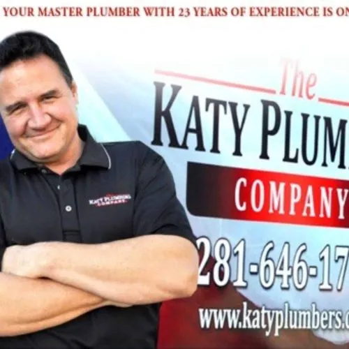 George Johnson, plumber at The Katy Plumbing Company
