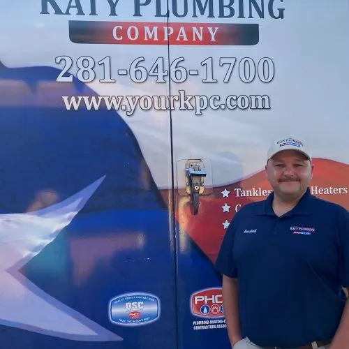 Marshal Hester, plumber at The Katy Plumbing Company