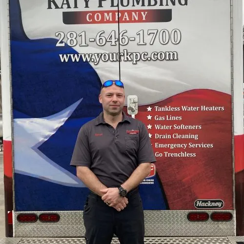 Michael Ziegler, HVAC technician at The Katy Plumbing Company