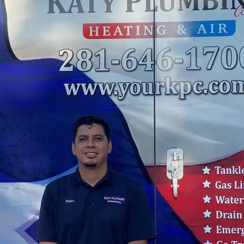 Peter Torres, plumber at The Katy Plumbing Company