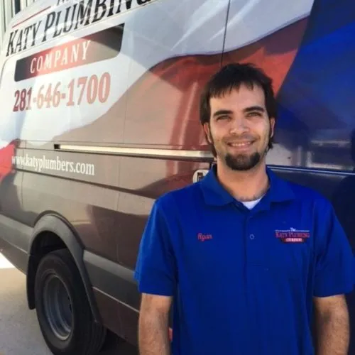 Ryan Harris, plumber at The Katy Plumbing Company
