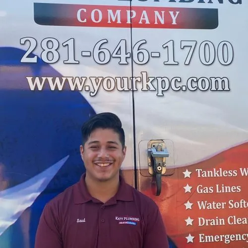 Saul Garcia, plumber at The Katy Plumbing Company