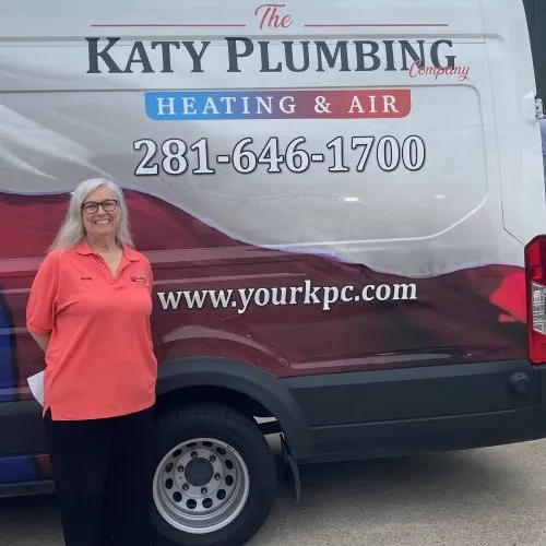 Wendy Pampell, office team member at The Katy Plumbing Company